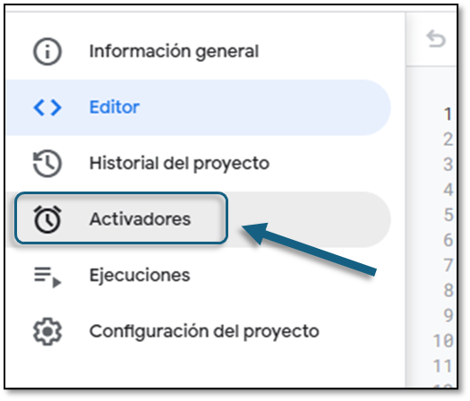 Enlace a Activadores