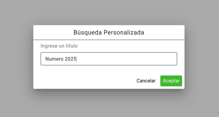Asignar título