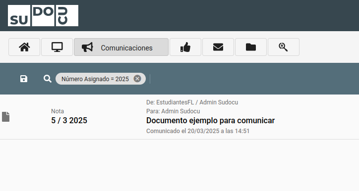 Busqueda realizada